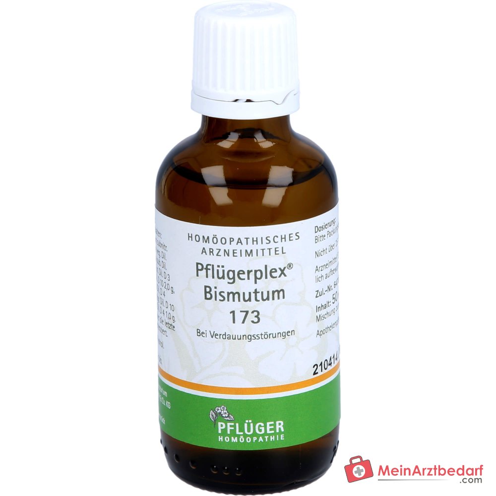 Homeopathisch geneesmiddel Pflügerplex Bismutum 173