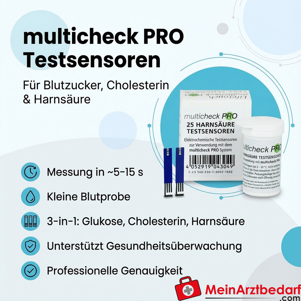 multicheck PRO Testsensoren