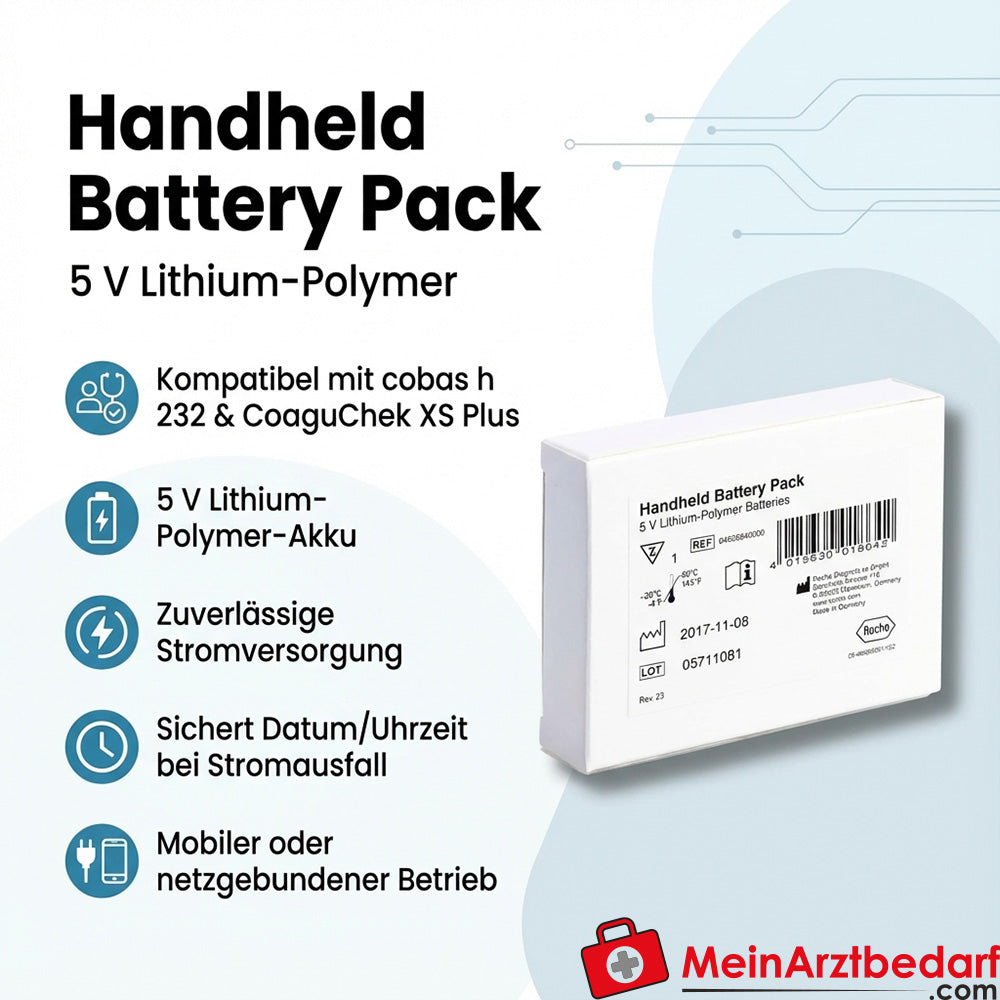Pack de piles portable Roche