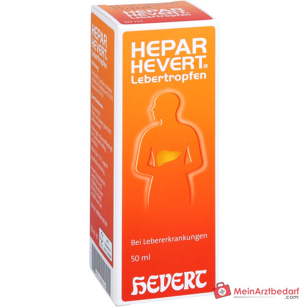 Hevert Hepar Hevert Krople wątrobowe, 50 ml