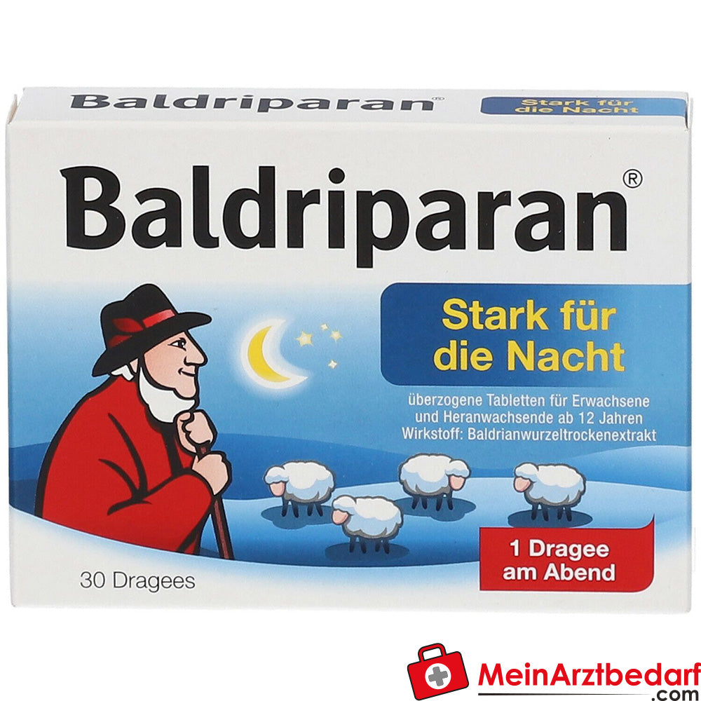 Baldriparan Stark für die Nacht.