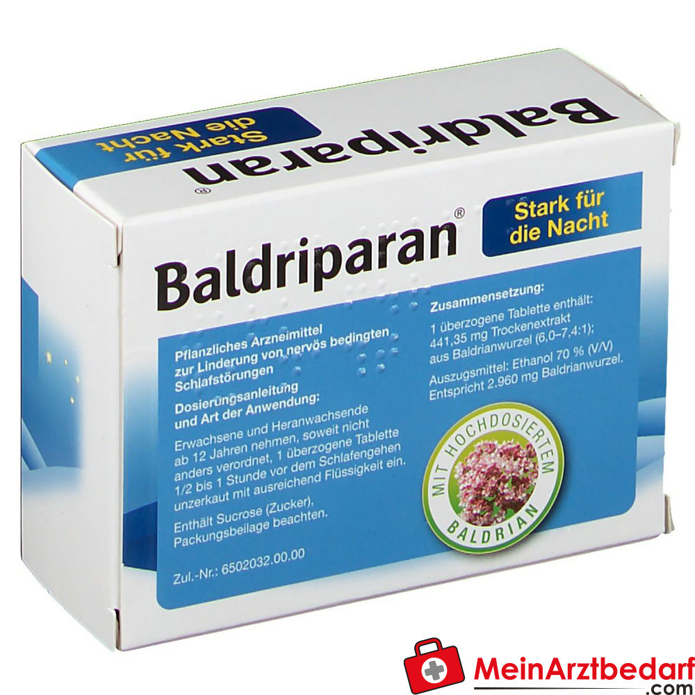 Baldriparan® Stark für die Nacht.