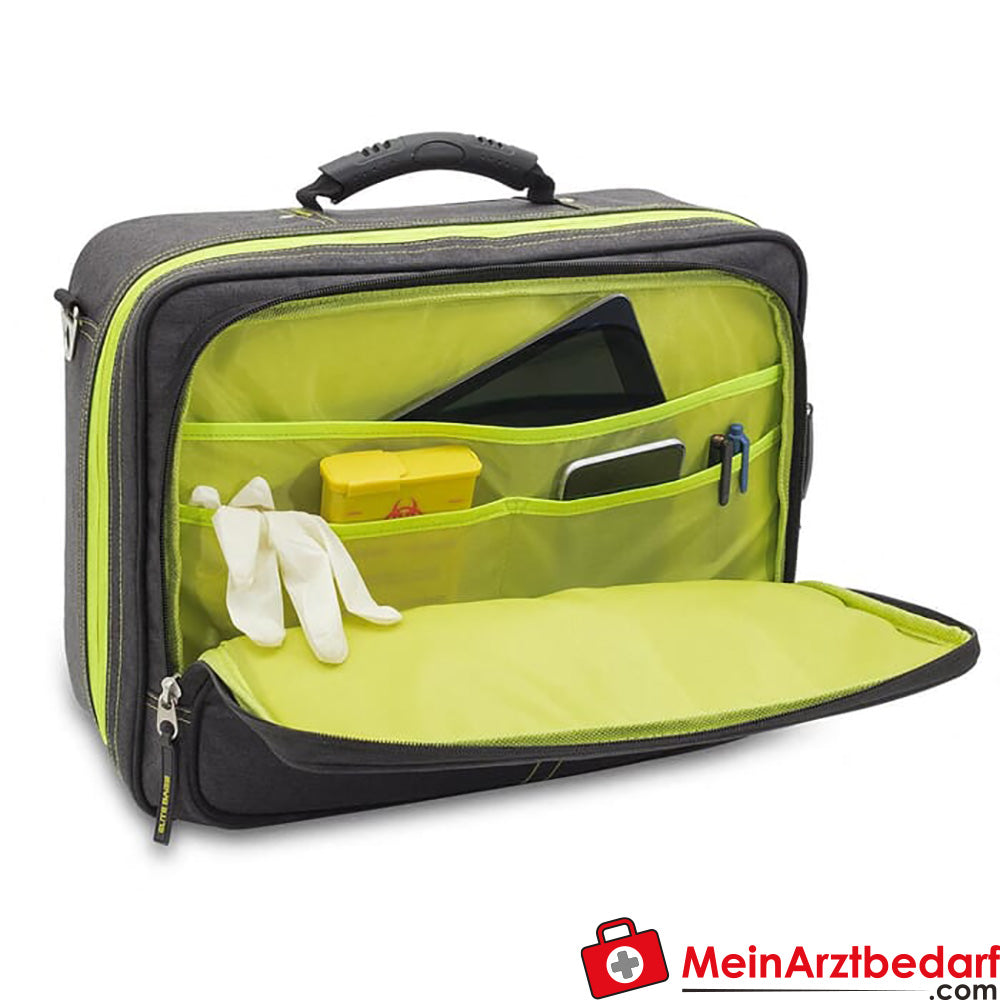 Elite Bags URB&GO Pflegetasche - grau/lemon.