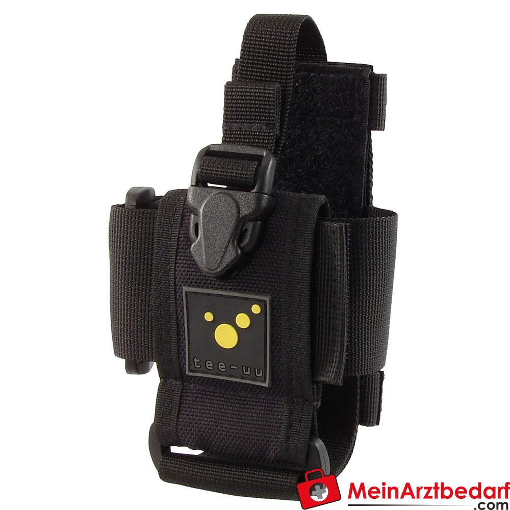 TEE-UU RING XL Digitalfunk/Smartphone-Holster - schwarz.