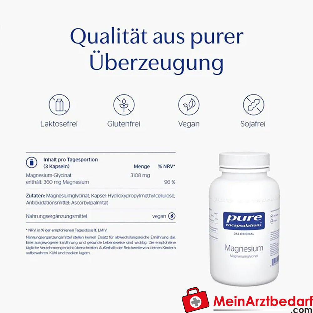 Pure Encapsulations® Magnesiumglycinat.
