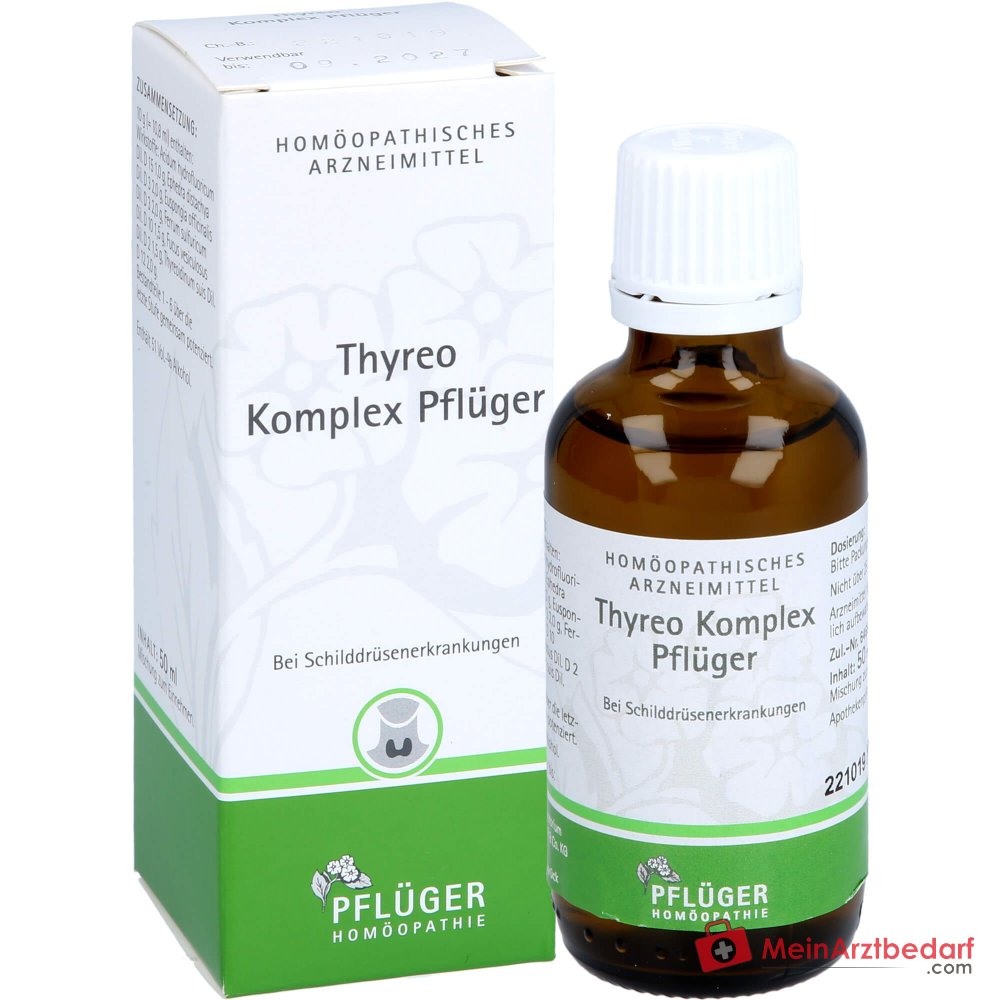 Pflüger Thyreo Komplex Gotas con Fucus D2 y Ephedra D3 50 ml