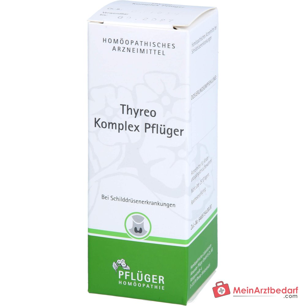 Pflüger Thyreo Komplex Gotas con Fucus D2 y Ephedra D3 50 ml