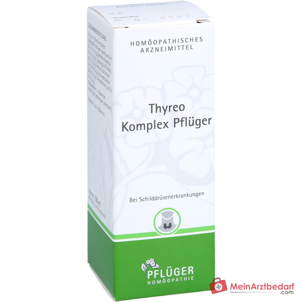 Pflüger Thyreo Komplex Gotas con Fucus D2 y Ephedra D3 50 ml