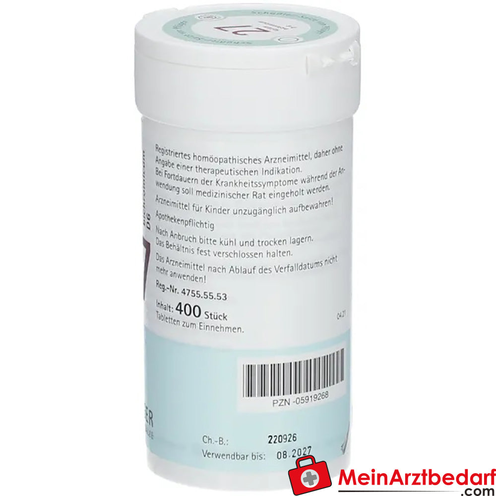 Biochemie Pflüger® Nr. 27 Kalium bichromicum D6 Tabletten.