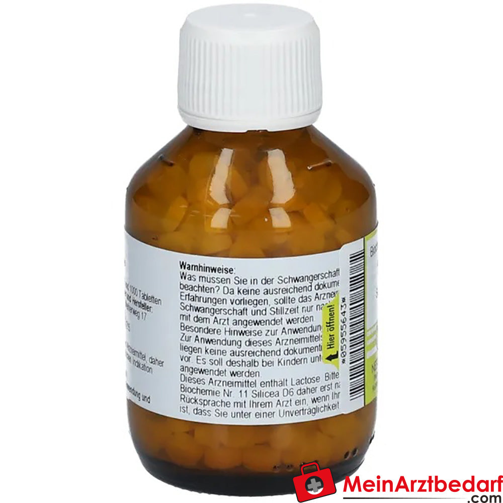 Biochemie 11 Silicea D6 Tabletten.