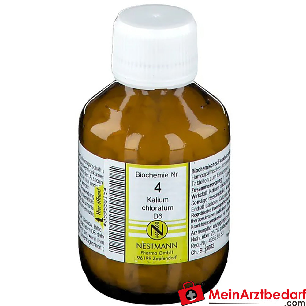 Biochemie 4 Kalium chloratum D 6 Tabletten.