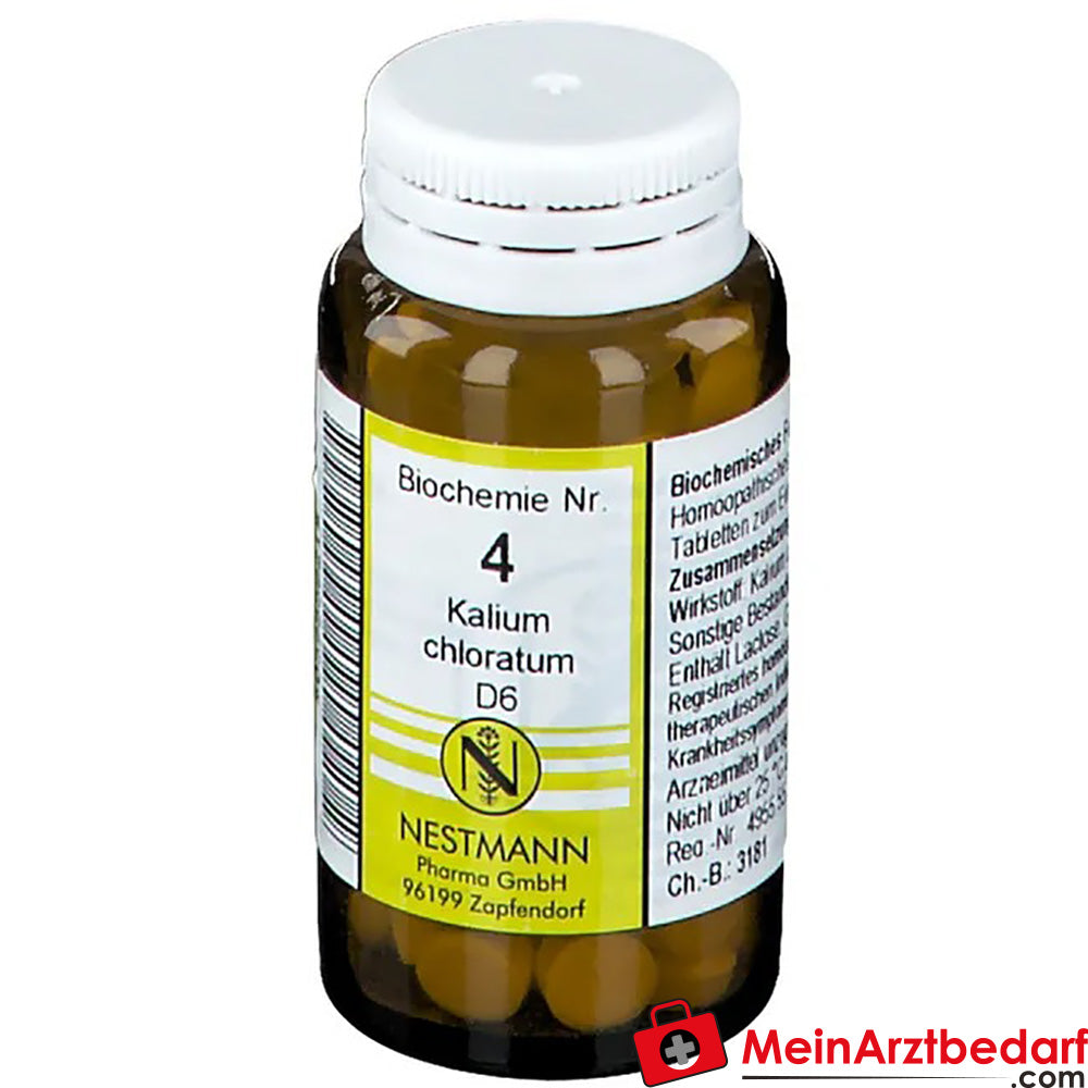 Biochemie 4 Kalium chloratum D 6 Tabletten.
