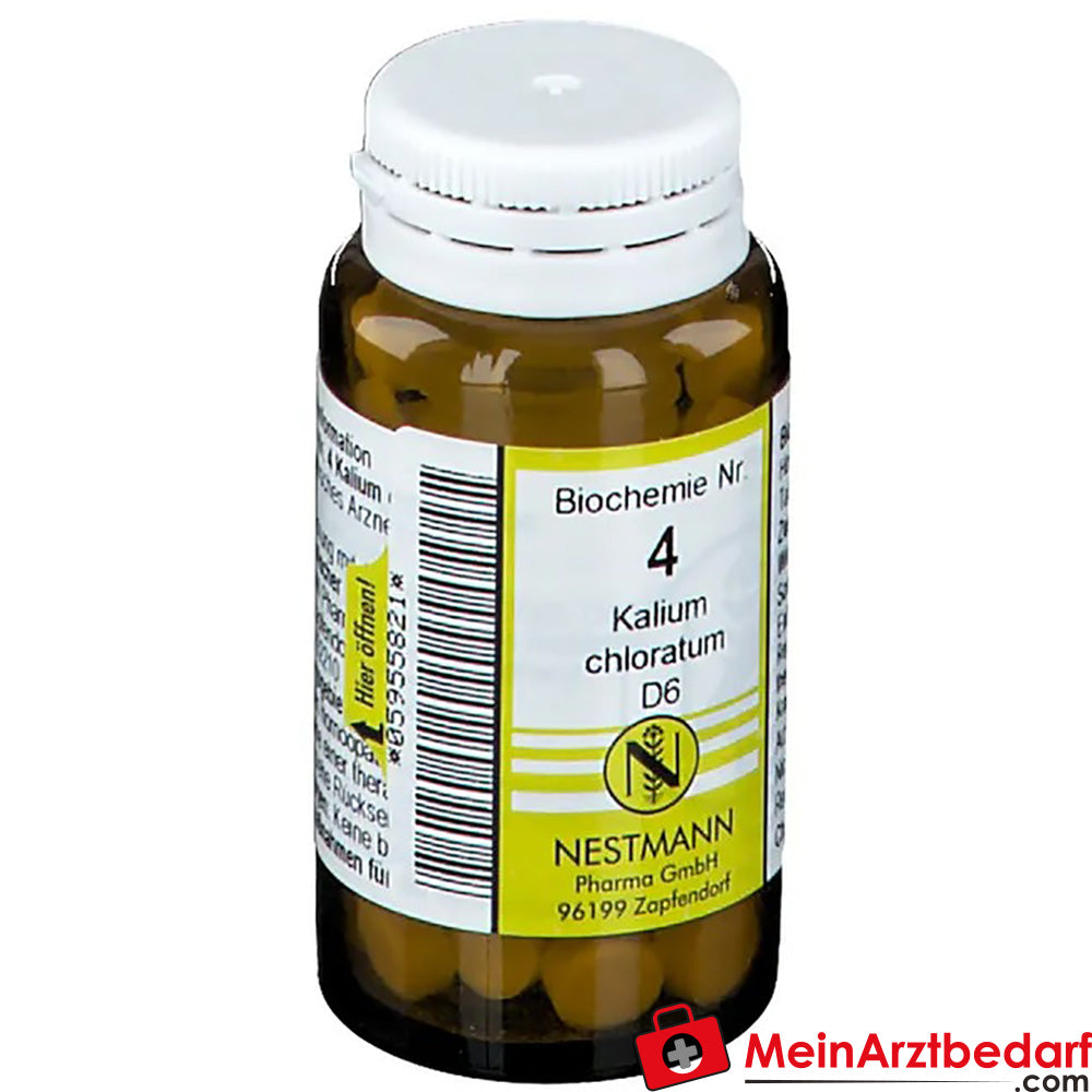 Biochemie 4 Kalium chloratum D 6 Tabletten.
