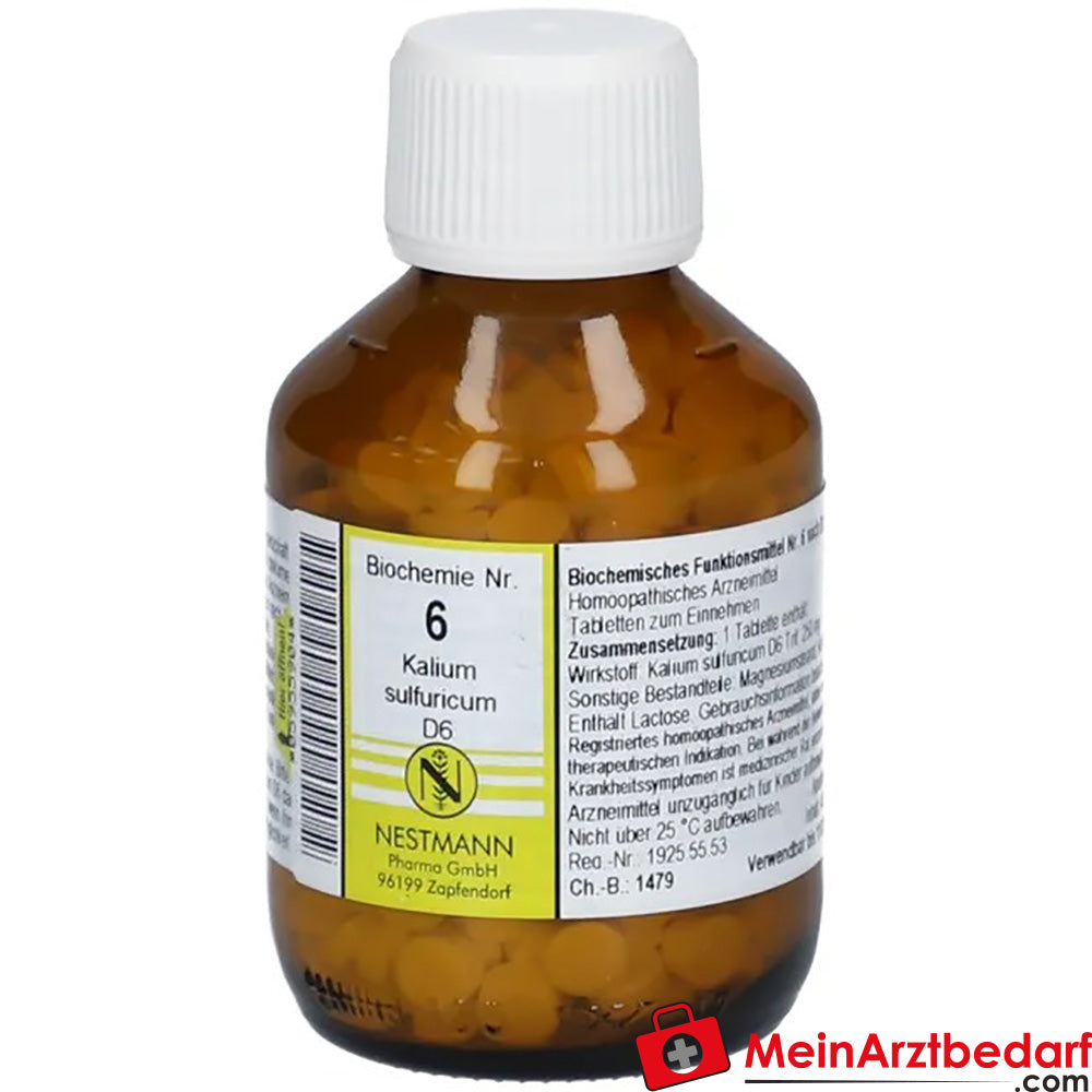 Biochemie 6 Kalium sulfuricum D 6 Tabletten.