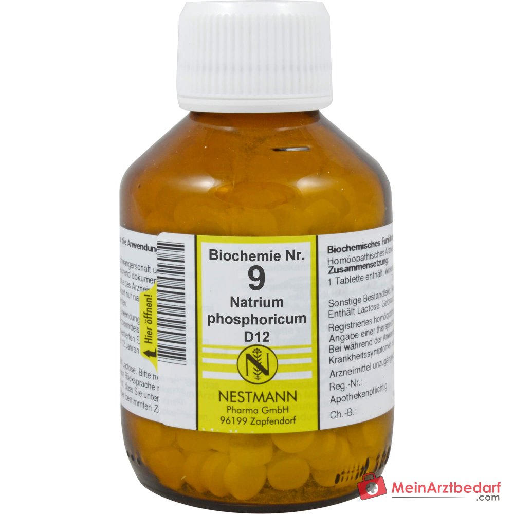 Nestmann Rimedio biochimico funzionale n. 9 Natrium phosphoricum D12 compresse, 400 pz.