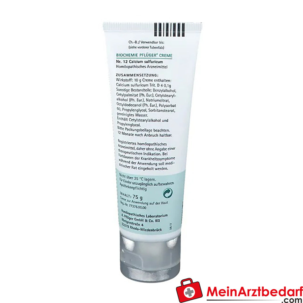 Biochemie Pflüger® Nr. 12 Calcium sulfuricum D4 Creme.