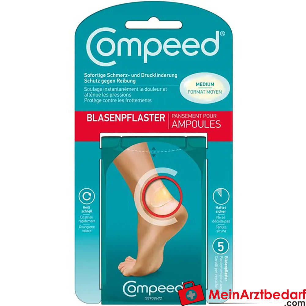 Compeed® Blasenpflaster medium, 5 St..