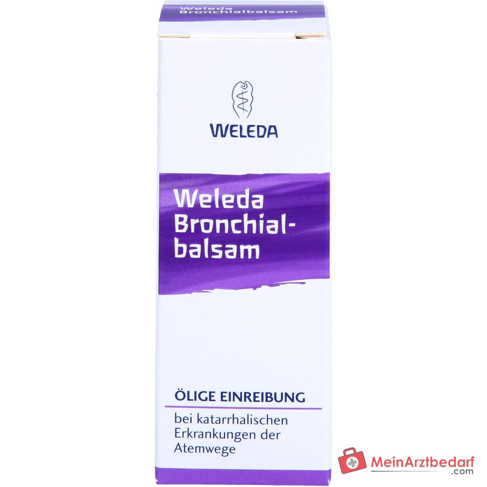 Weleda Balsam na oskrzela, olejowy balsam do wcierania, 20 ml