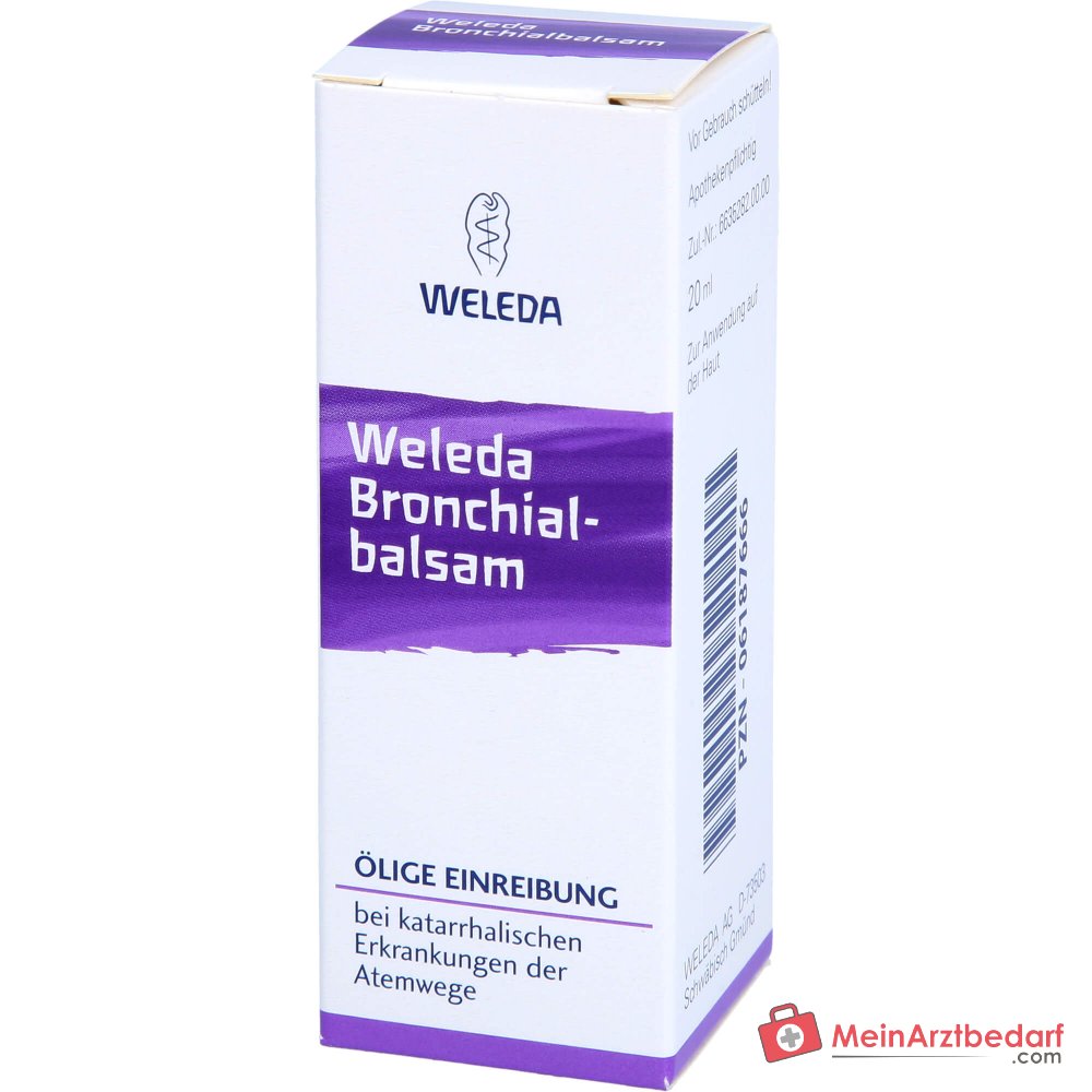 Weleda Balsamo Bronchiale Olio da Massaggio, 20 ml