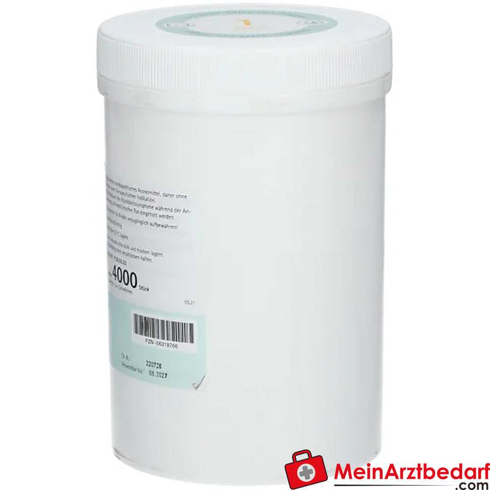 Biochemie Pflüger® N.º 1 Calcium fluoratum D12 250 mg Comprimidos 4000 unidades