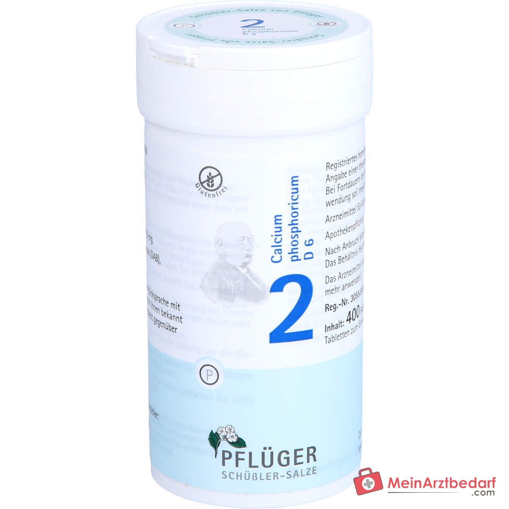 Pflüger Biochemie Nr. 2 Calcium phosphoricum D6 Tabletten, 100 St.
