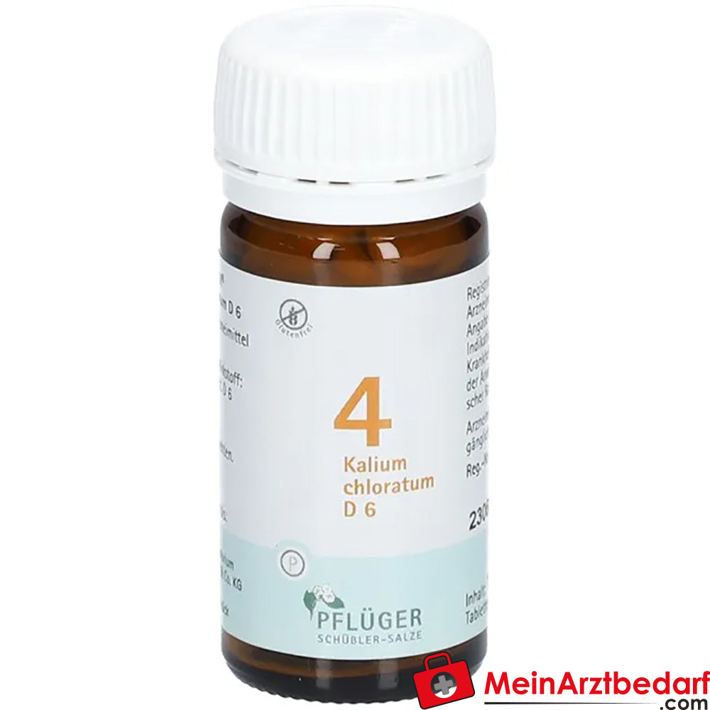 Biochemie Pflüger® Nr. 4 Kalium chloratum D6 Tabletten.
