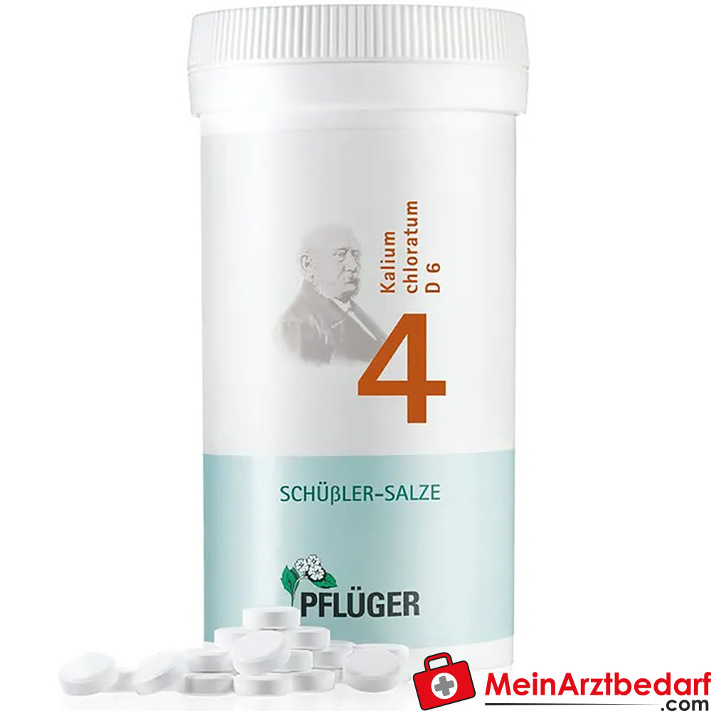 Biochemie Pflüger® Nr. 4 Kalium chloratum D6 Tabletten.