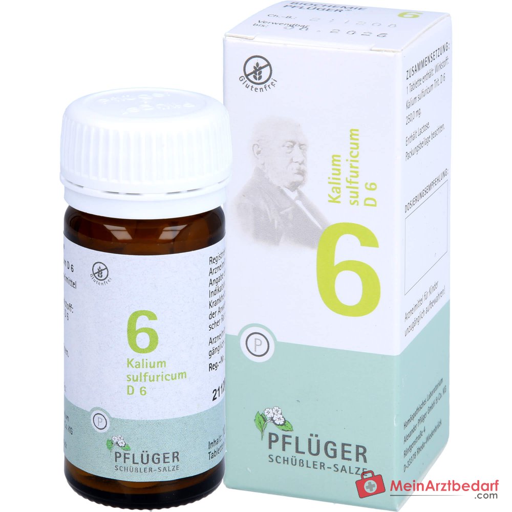 Biochimica Pflüger n. 6 Potassio solforico D6 250 mg Compresse