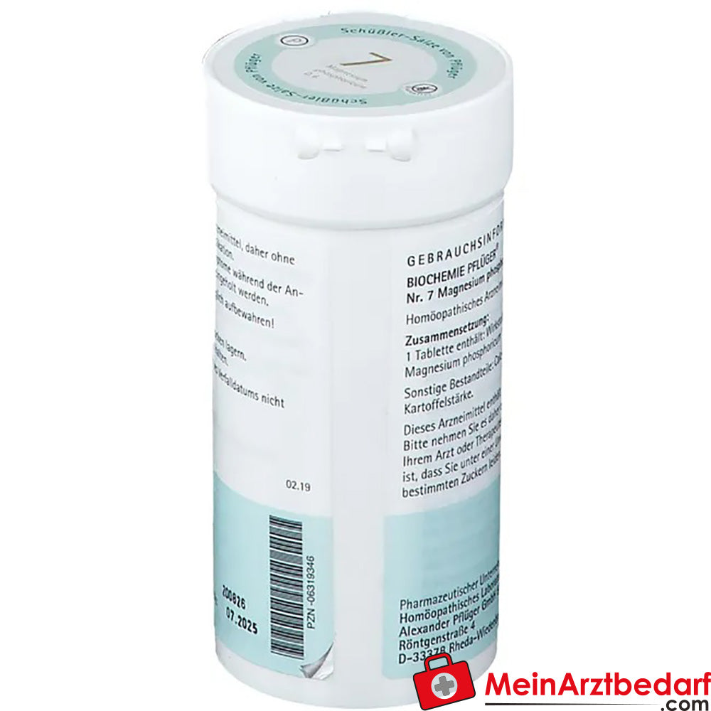 Biochemie Pflüger® Nr. 7 Magnesium phosphoricum D6 Tabletten.