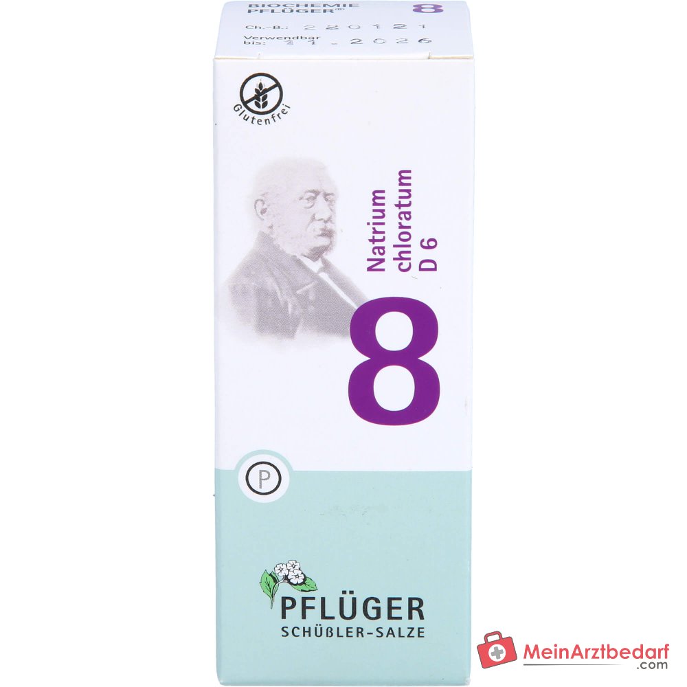 Biochemie Pflüger nr. 8 Natrium chloratum D6 tabletten, 100 st.