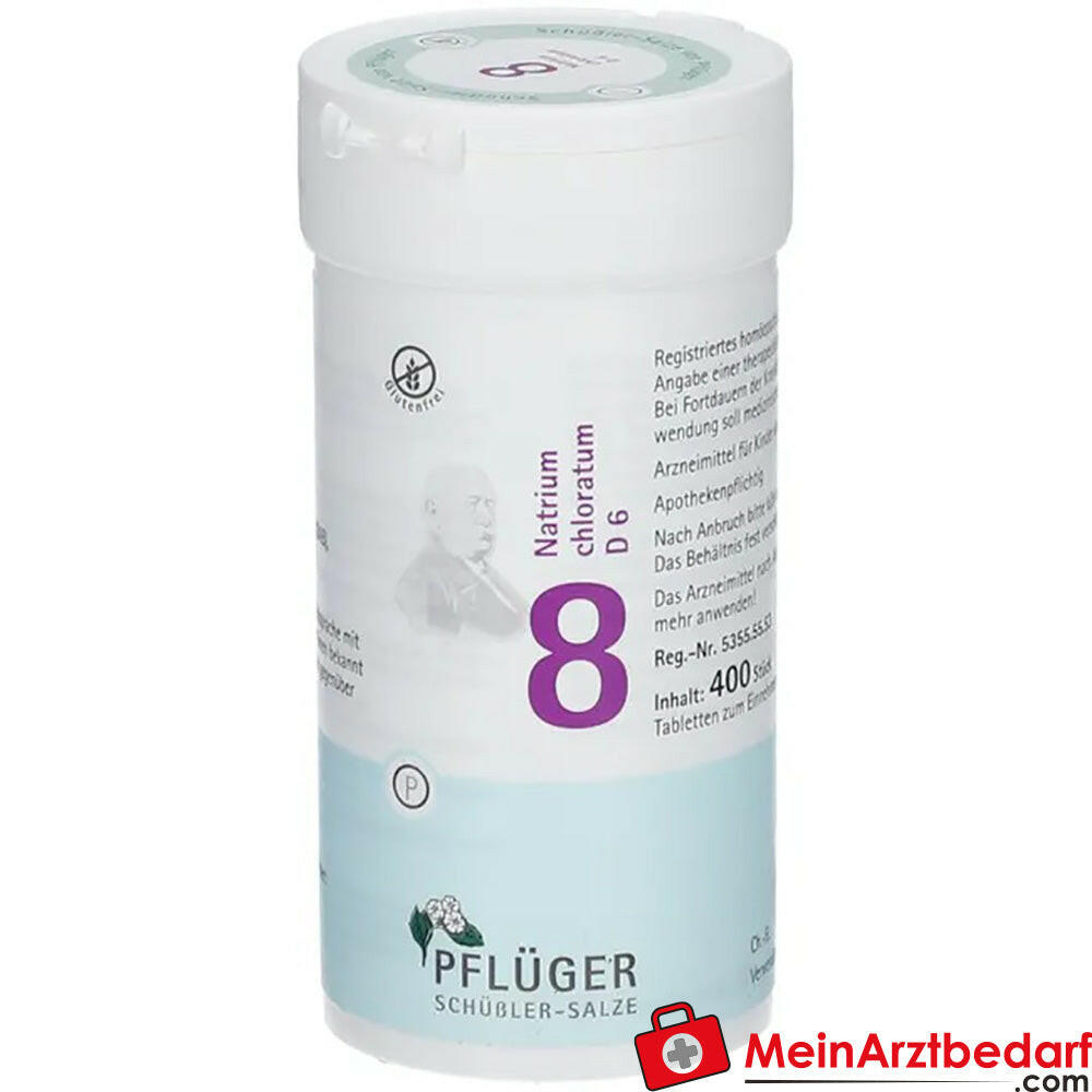 Biochemie Pflüger® Nr. 8 Natrium chloratum D6 Tabletten.
