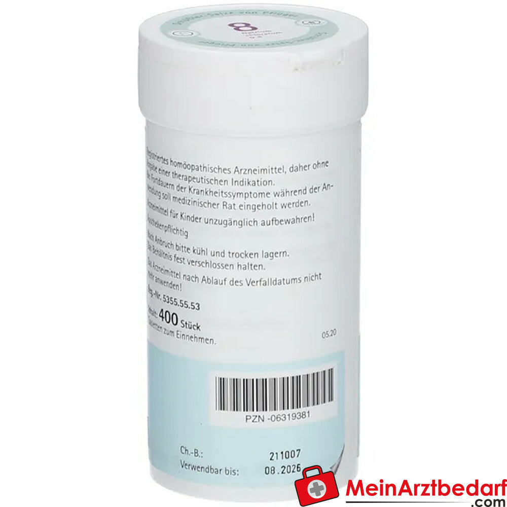 Biochemie Pflüger® Nr. 8 Natrium chloratum D6 Tabletten.