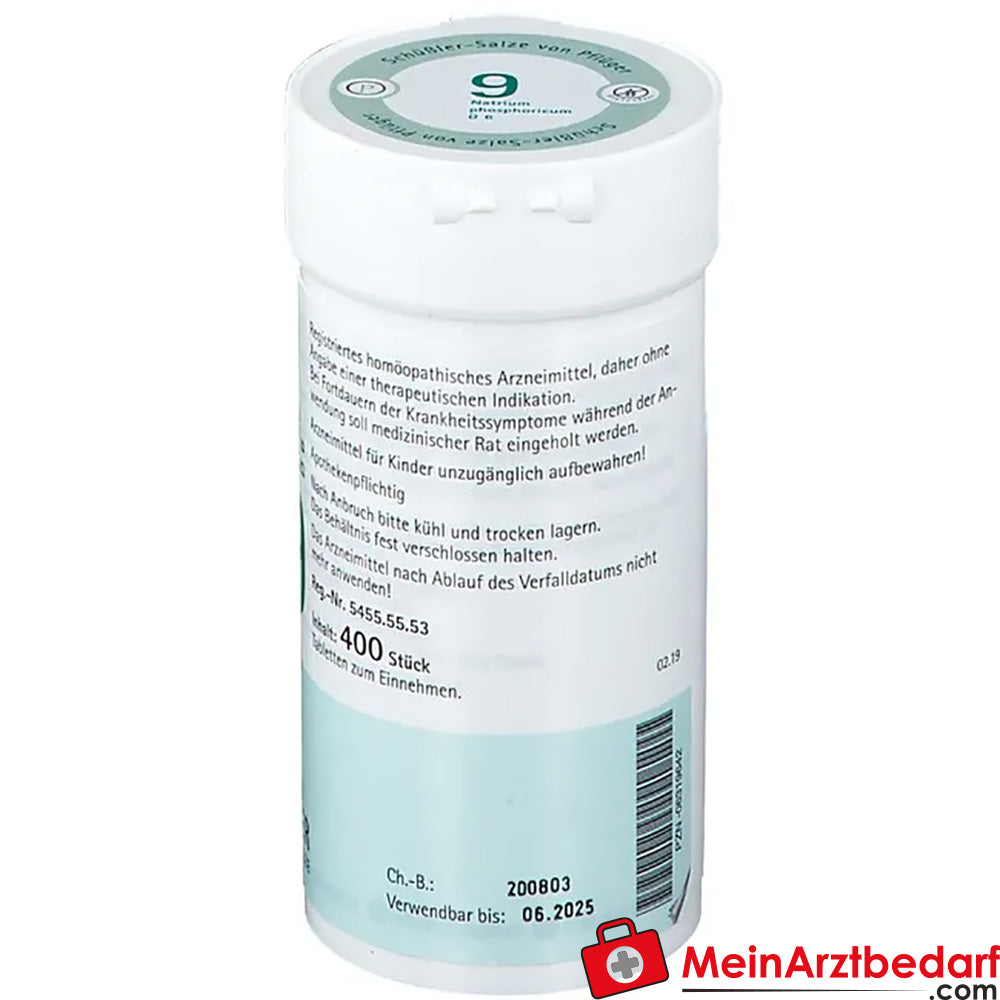Biochemie Pflüger® Nr. 9 Natrium phosphoricum D6 Tabletten.