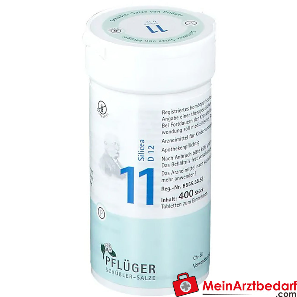Biochemie Pflüger® Nr. 11 Silicea D12 Tabletten.