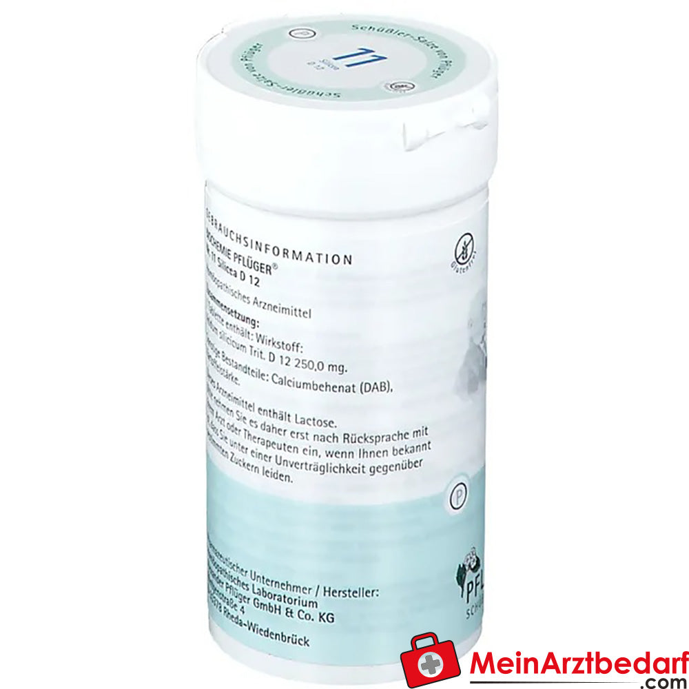 Biochemie Pflüger® Nr. 11 Silicea D12 Tabletten.