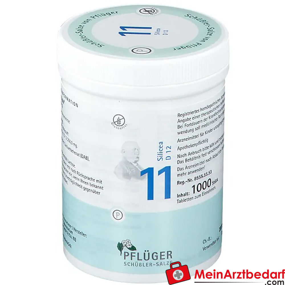 Biochemie Pflüger® Nr. 11 Silicea D12 Tabletten.
