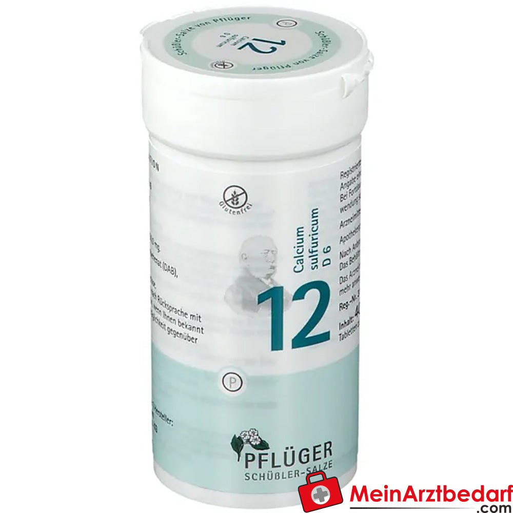 Biochemie Pflüger® Nr. 12 Calcium sulfuricum D6 Tabletten.