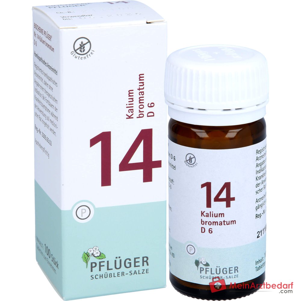 Biochimica Pflüger® n. 14 Kalium bromatum D6 250 mg compresse 100 pezzi