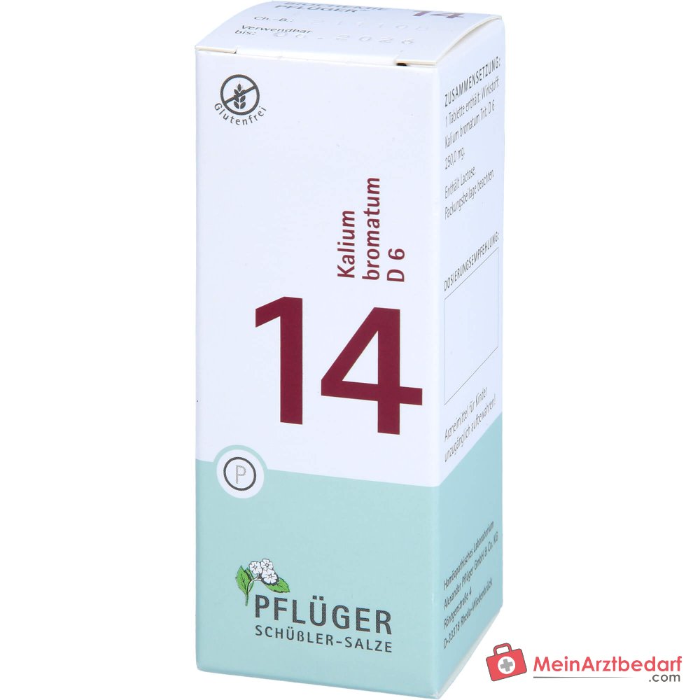 Biochimica Pflüger® n. 14 Kalium bromatum D6 250 mg compresse 100 pezzi
