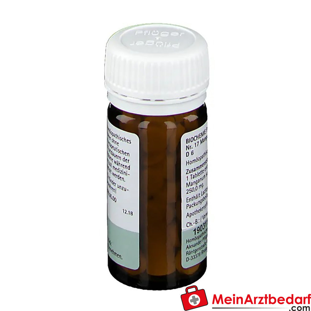 Biochemie Pflüger® Nr. 17 Manganum sulfuricum D6 Tabletten.
