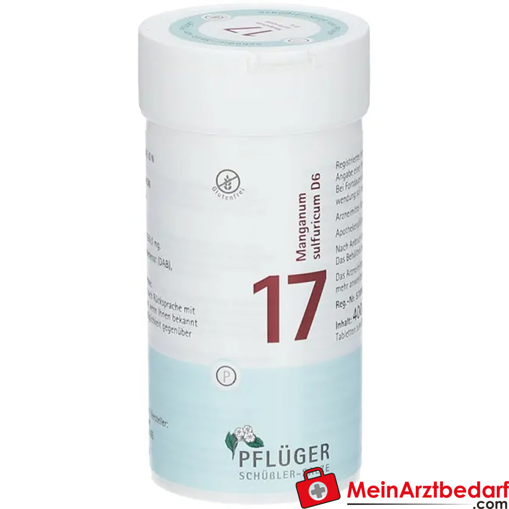Biochemie Pflüger® Nr. 17 Manganum sulfuricum D6 Tabletten.
