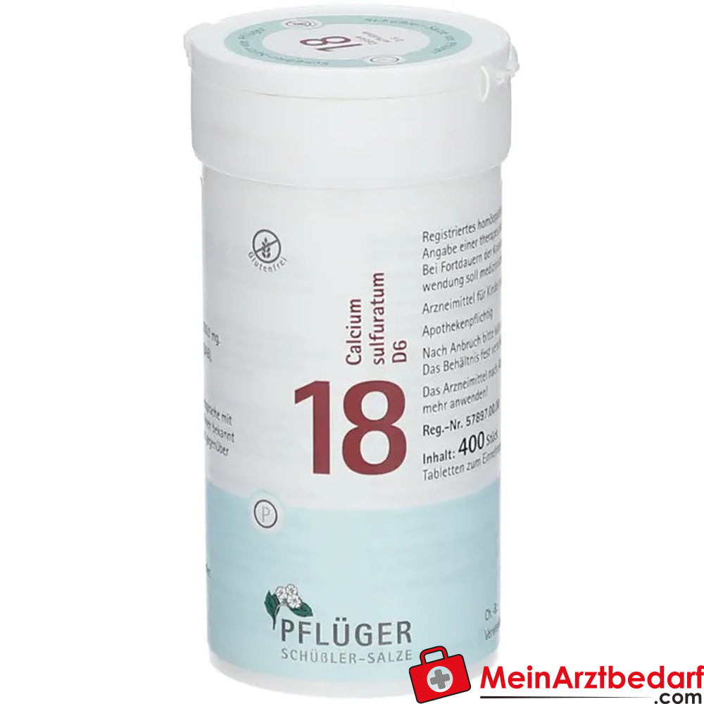 Biochemie Pflüger® Nr. 18 Calcium sulfuratum D6 Tabletten.