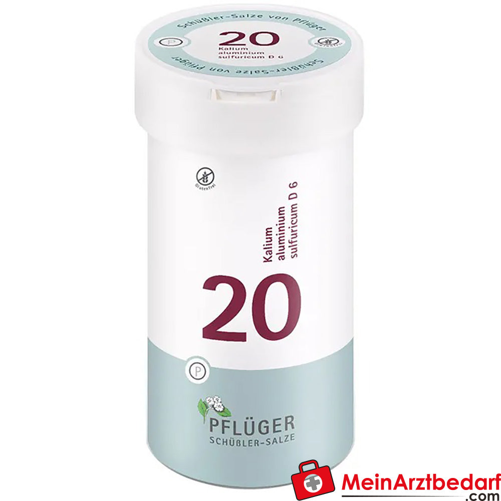 Biochemie Pflüger® Nr. 20 Kalium aluminium sulfat D6 Tabletten.