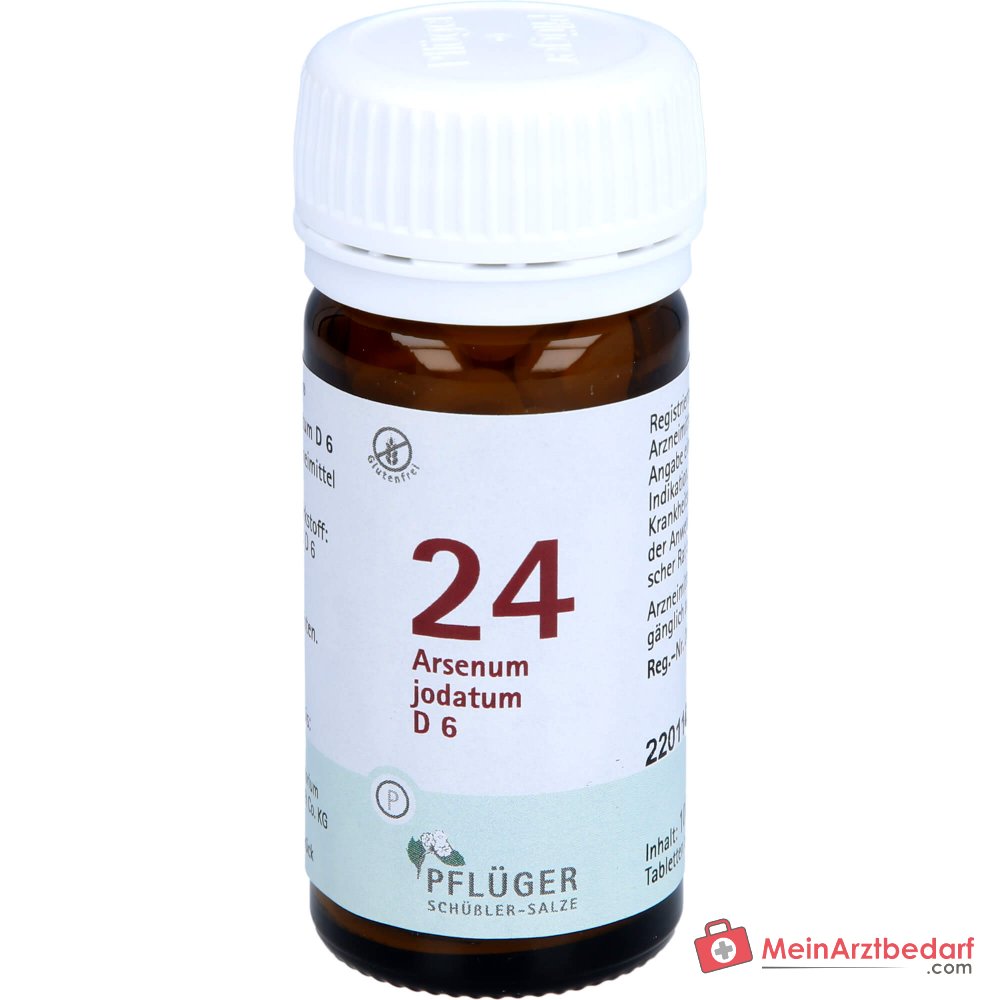 Biochimica Pflüger n. 24 Arsenum iodatum D6 Compresse 250 mg