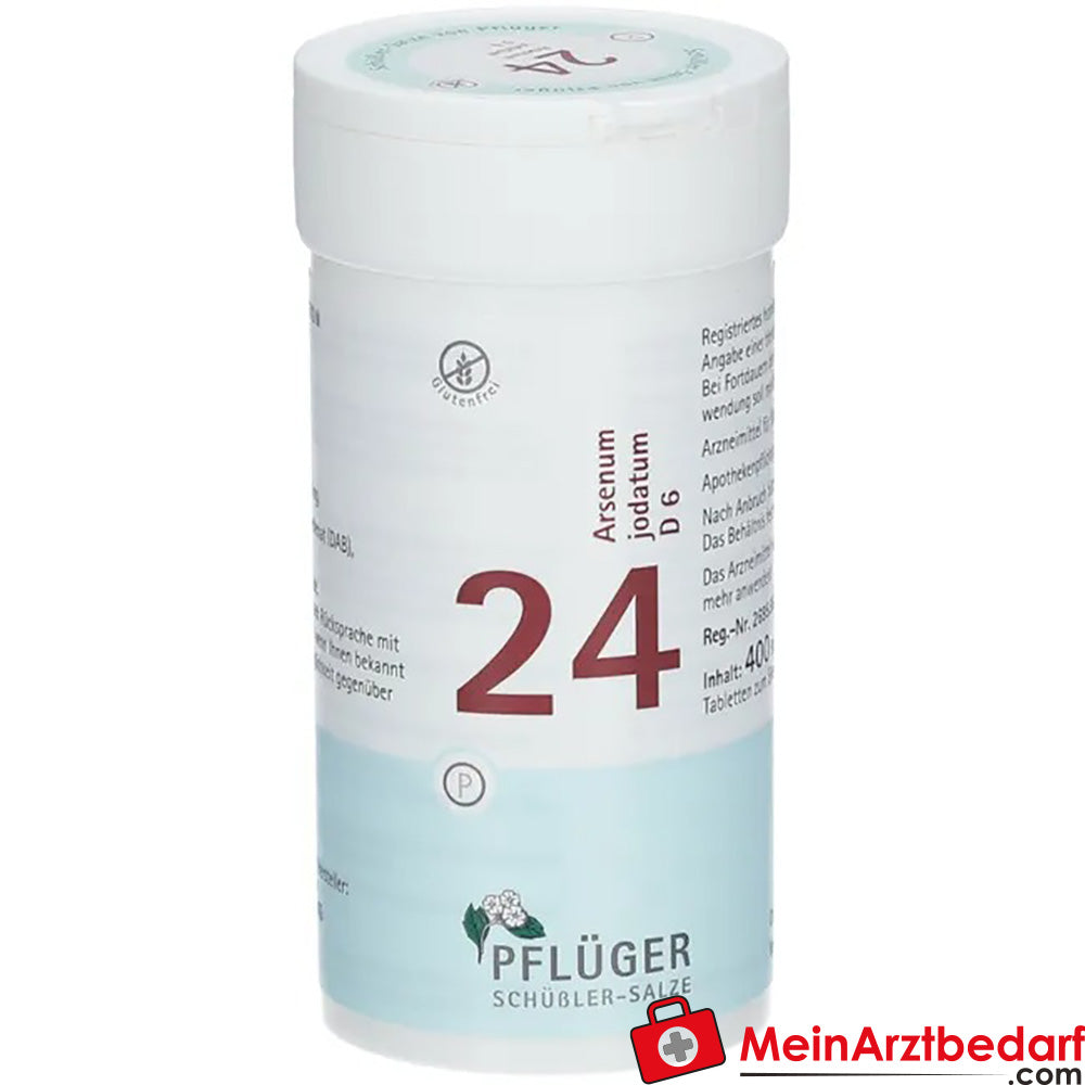Biochemie Pflüger® Nr. 24 Arsenum jodatum D6 Tabletten.