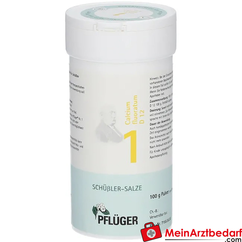 Biochemie Pflüger® Nr. 1 Calcium fluoratum D12 Pulver.