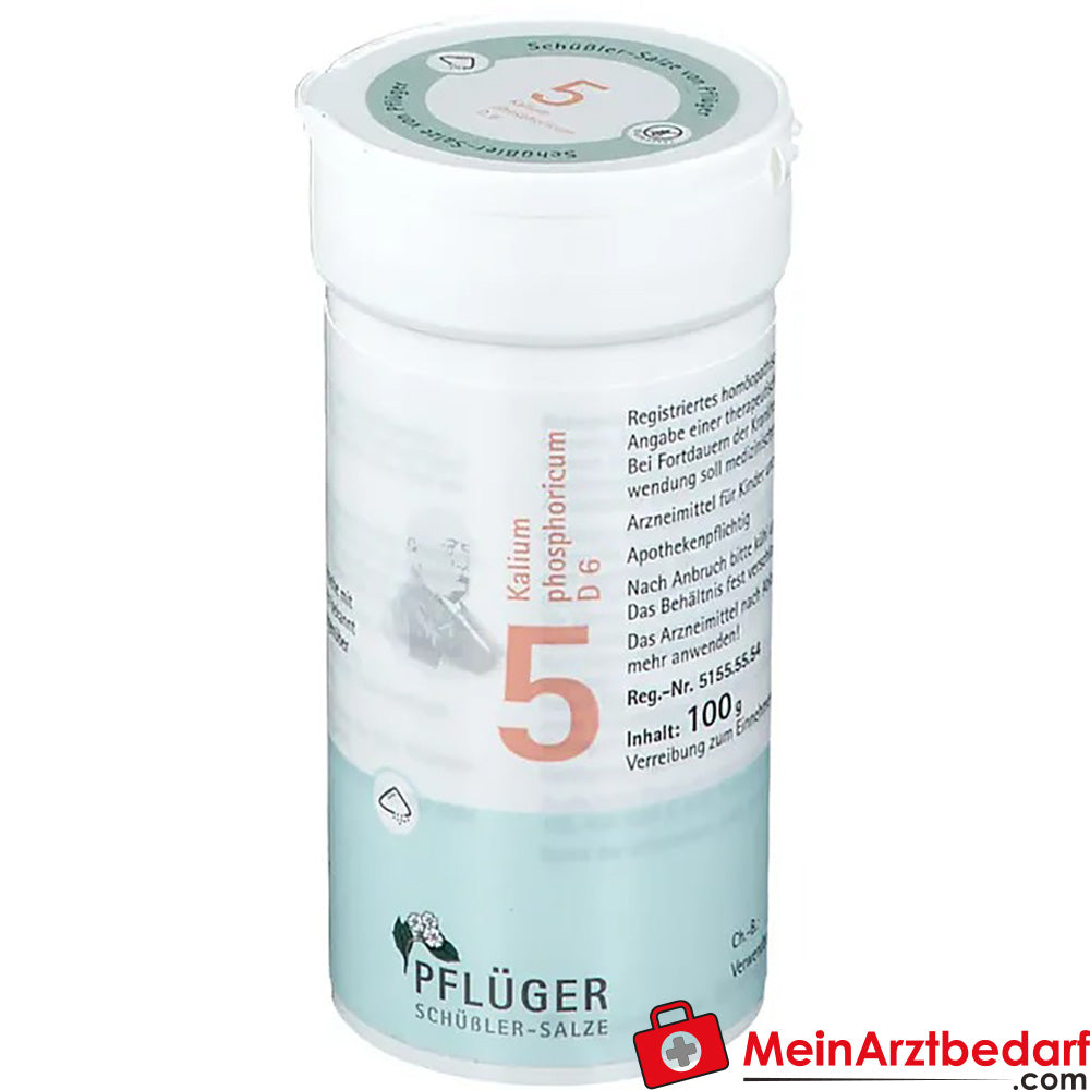 Biochemie Pflüger® Nr. 5 Kalium phosphoricum D6 Pulver.