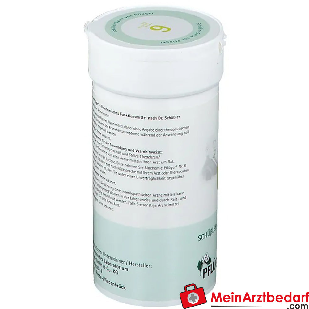Biochemie Pflüger® Nr. 6 Kalium sulfuricum D6 Pulver.