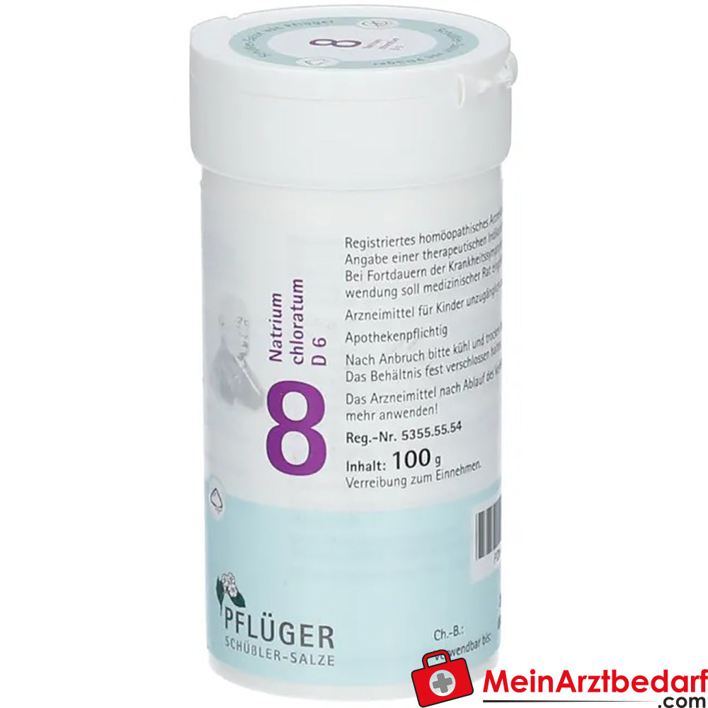 Biochemie Pflüger® Nr. 8 Natrium chloratum D6 Pulver.
