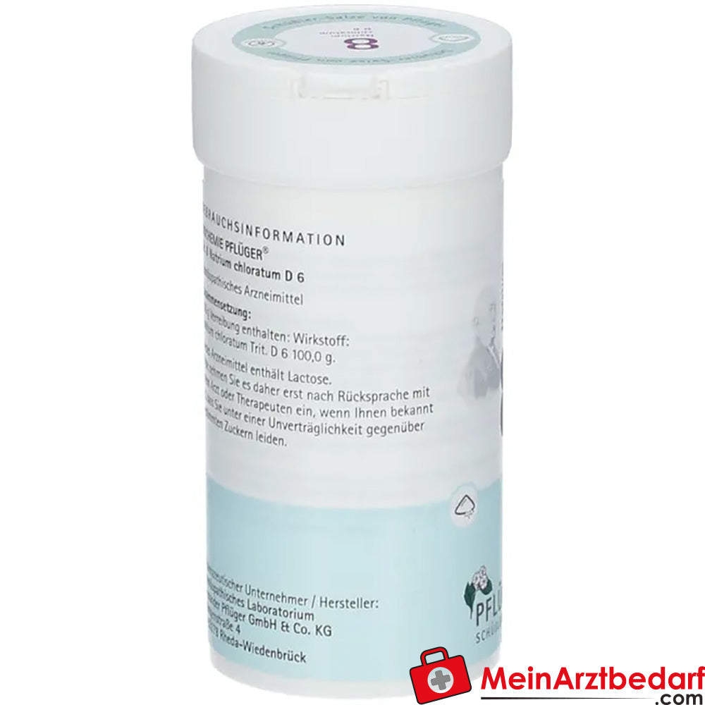 Biochemie Pflüger® Nr. 8 Natrium chloratum D6 Pulver.